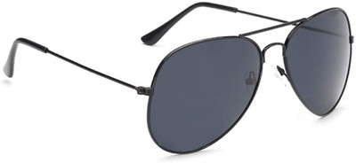 Redleaf Aviator Sunglasses(For Men, Black)