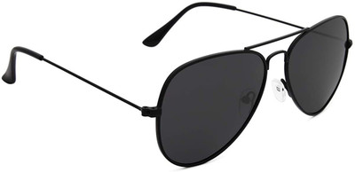 Redleaf Aviator Sunglasses(For Men, Black)