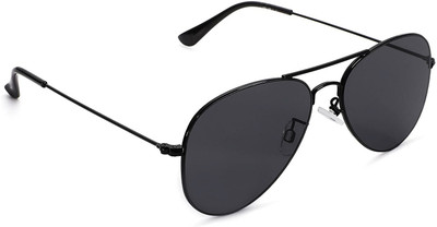 Redleaf Aviator Sunglasses(For Men, Black)