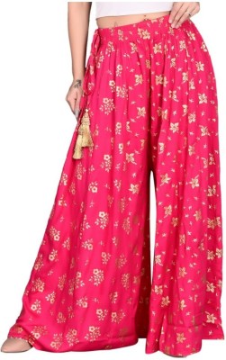 Saawariyaenterprises1 Relaxed Women Pink Trousers