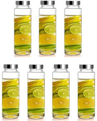 AFAST 750 ml Glass Bottle(Pack of 7, Clear)
