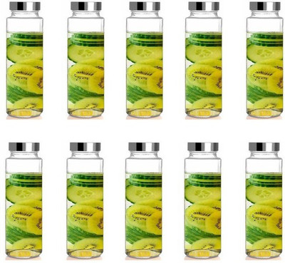 1st Time Glass Utility Container  - 750 ml(Pack of 10, Clear)