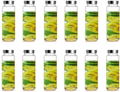 1st Time Glass Utility Container  - 750 ml(Pack of 12, Clear)