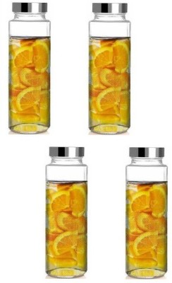 Somil Glass Utility Container  - 750 ml(Pack of 4, Clear)