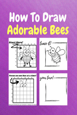 How To Draw Adorable Bees  - A Step by Step Coloring and Activity Book for Kids to Learn to Draw Adorable Bees(Paperback, Sor Miller)