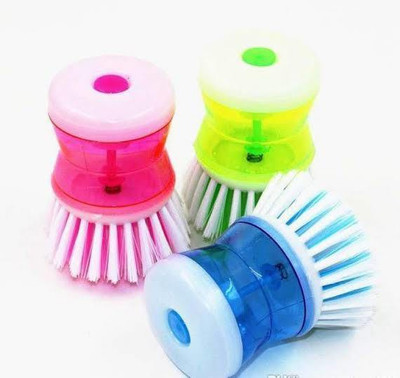 Hk Group Plastic, Nylon Wet and Dry Brush(Multicolor, 3 Units)