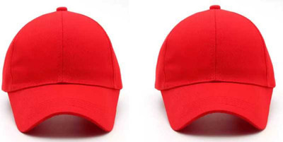 Minar Self Design Sports/Regular Cap Cap(Pack of 2)