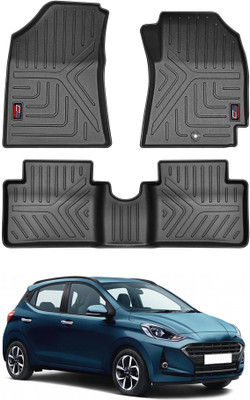 GFX TPV Tray Mat For  Hyundai Aura, Grand i10 Nios(Black)