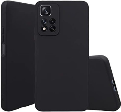Empire Accessories Back Cover for Poco M4 pro 5G soft flexible candy case(Black, Hard Case, Silicon, Pack of: 1)