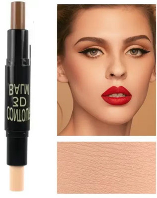 Latixmat PROFESSIONAL CONTOUR 3D BALM HIGHLIGHT & CONTOUR STICK Concealer(BEIGE, 6.2 g)