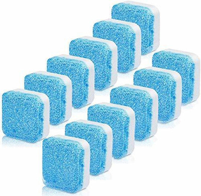 Lunavisor Anti-Bacterial Washing Machine Tank Deep Cleaner Effervescent Tablet for All Com Dishwashing Detergent(10 Tablet)