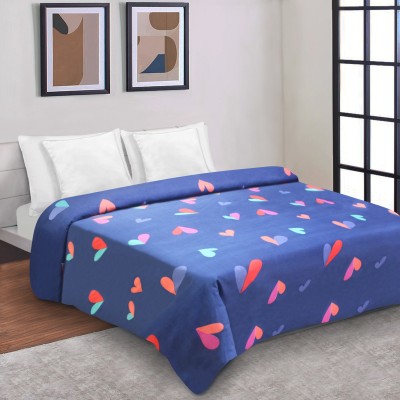 Flipkart SmartBuy Queen Polycotton Duvet Cover(Blue)