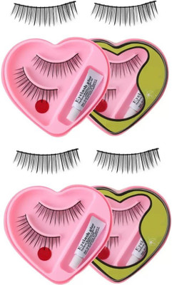 JANOST PROFESSIONAL FAKE FALSE EYE LASHES(Pack of 4)