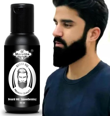 Meralite Beard Oil with Boosters Promoting Beard Growth Hair Oil(50 ml)