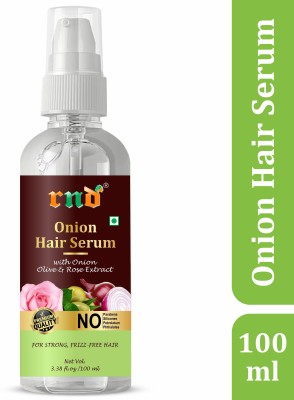 RND Onion Hair Serum with Onion & Rose Extract for Silky & Smooth Hair(100 ml)