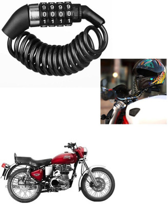 Znee Smart Steel Combination Lock For Helmet