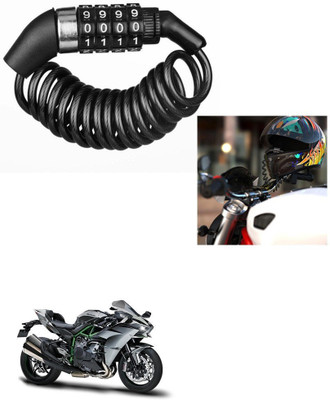 Znee Smart Steel Combination Lock For Helmet