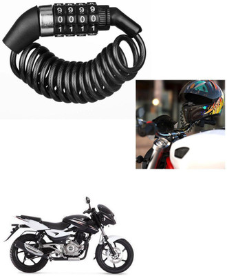 Znee Smart Steel Combination Lock For Helmet