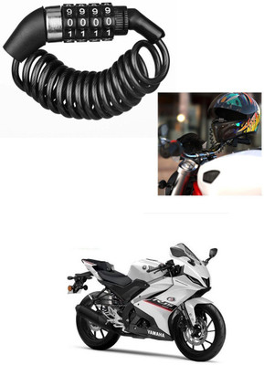 Znee Smart Steel Combination Lock For Helmet