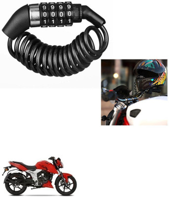 Znee Smart Steel Combination Lock For Helmet