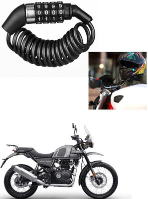 Znee Smart Steel Combination Lock For Helmet