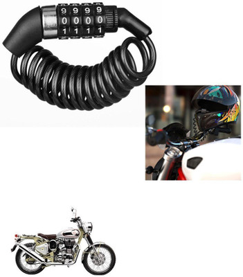 Znee Smart Steel Combination Lock For Helmet