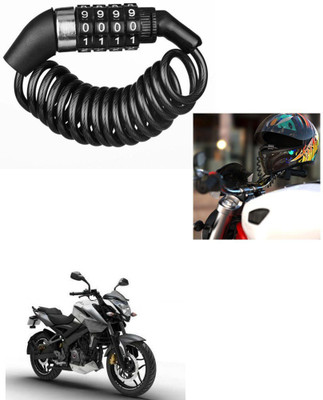 Znee Smart Steel Combination Lock For Helmet