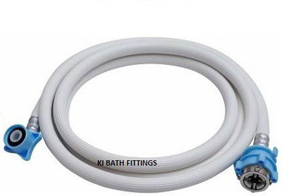 KI BATH FITTINGS 3 Meter Hose Inlet Pipe Top Load Fully Automatic Washing Machine. Hose Pipe Hose Pipe(300 cm)