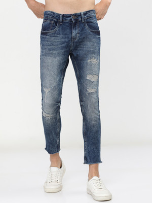 HIGHLANDER Tapered Fit Men Blue Jeans