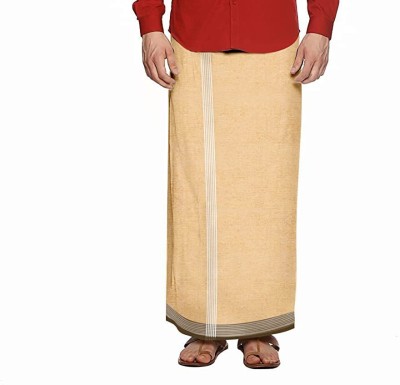 Gonaturs Striped Yellow Lungi