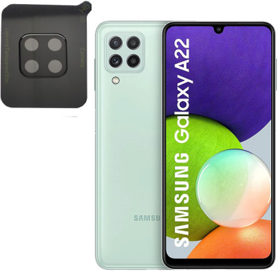 VIGHNAD Back Camera Lens Glass Protector for Samsung Galaxy A22, Samsung A22(Pack of: 1)