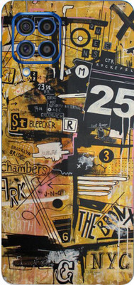 LAMHA Samsung Galaxy F62 Mobile Skin(Ultra Super Multicolour Graffiti With High Matte Finish.)