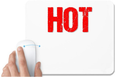 UDNAG White Mousepad 'Couple | Hot' for Computer / PC / Laptop [230 x 200 x 5mm] Mousepad(White)