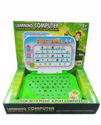 mayank & company Learning Kids Laptop, Study Game Kids Mini Laptop English Learner Study Game Computer Notebook Toy (color may very)(Multicolor)