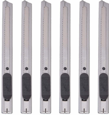 DLEIN paper cutter Metal Grip Hand-held Paper Cutter(Set Of 7, White)