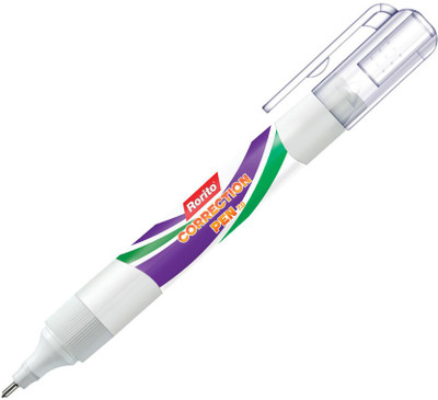 Rorito CORRECTION PEN PACK OF 10 PCS Fineliner Pen(Pack of 10, Ink Color - White)