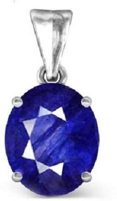 Chopra Gems Blue Sapphire Pendant/Locket (Nilam/Neelam Stone Pendant) Original A+ Quality Stone Pendant