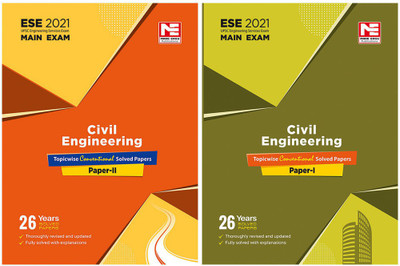 ESE 2021 Mains Examination Civil Engineering Conventional Solved Papers I&II(Paperback, MADE EASY Team, MADE EASY Team)
