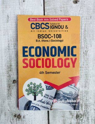 BSOC108-Economic Sociology (English Medium)-Latest New Book For Upcoming IGNOU Exams,BSOC-108,BSOC 108(Paperback, Expert Panel of GPH Publications)