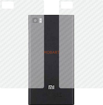 MOBART Back Screen Guard for Mi 3(Pack of 2)