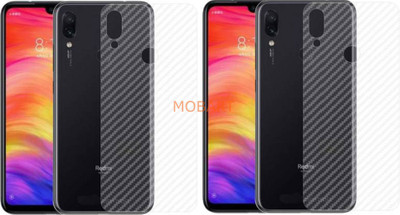 MOBART Back Screen Guard for XIAOMI REDMI NOTE 7(Pack of 2)