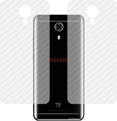 Fasheen Back Screen Guard for MICROMAX YU YUREKA BLACK(Pack of 2)