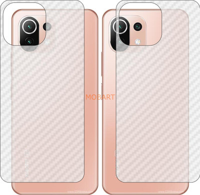 MOBART Back Screen Guard for MI MI 11 LITE 5G NE(Pack of 2)