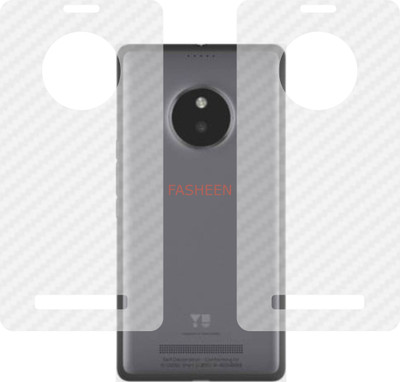 Fasheen Back Screen Guard for Yu Yureka(Pack of 2)