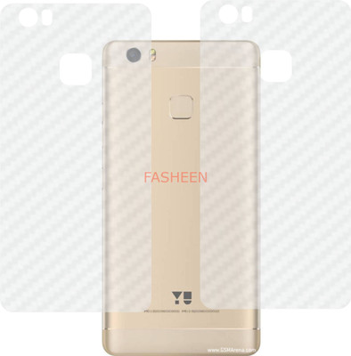 Fasheen Back Screen Guard for MICROMAX YU UNIQUE 2 PLUS(Pack of 2)