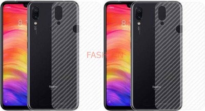 Fasheen Back Screen Guard for MI REDMI NOTE 7 PRO(Pack of 2)