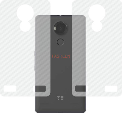Fasheen Back Screen Guard for YU YUREKA NOTE(Pack of 2)