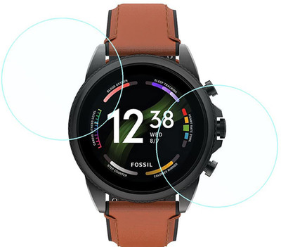 XAZE Screen Guard for FOSSIL GEN 6 SCREEN GUARD Smart Watch(Pack of 2)