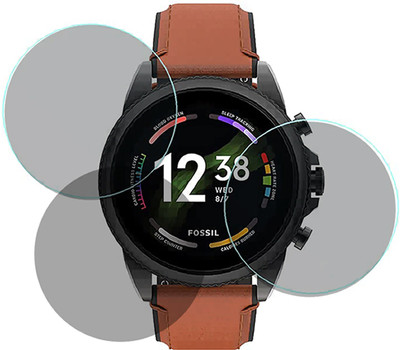 XAZE Screen Guard for FOSSIL GEN 6 SCREEN GUARD Smart Watch(Pack of 3)