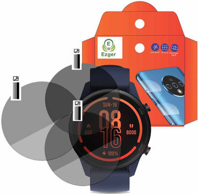 EZGER Screen Guard for MI WATCH REVOLVE ACTIVE(Pack of 3)
